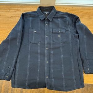 Roark Andes Flannel - Dark Navy - XL